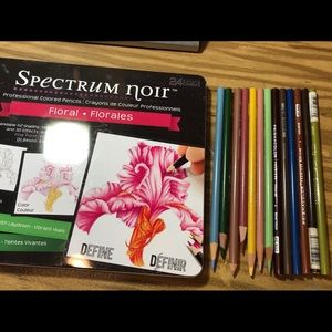 Spectrum Noir 24 Floral & Prismacolor